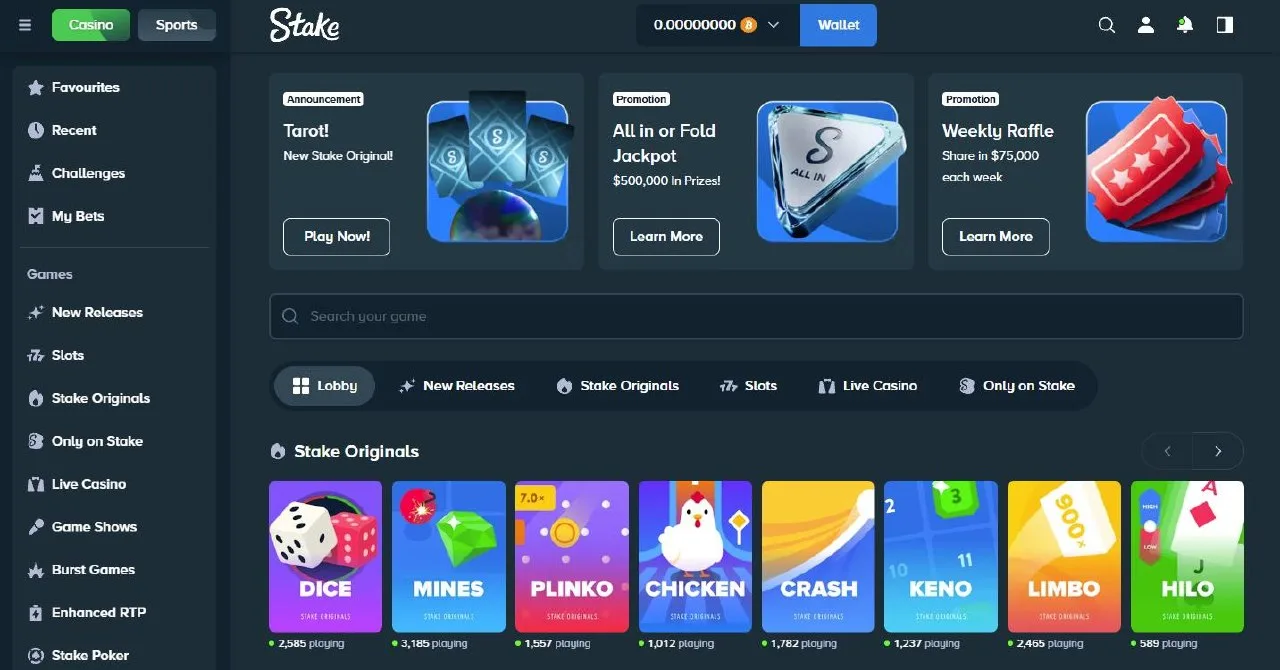 StakeGuide Обзор — Stake промокод при регистрации: где вводить код